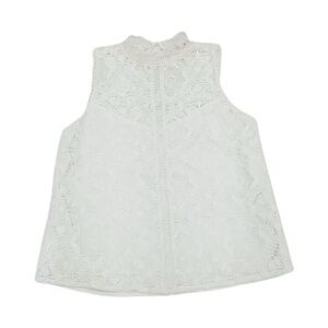 BB Dakota White Lace Blouse - XS